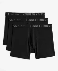 100% Cotton Boxer Brief 3-Pack>Kenneth Cole Discount