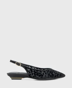 Berkette Leopard Flocked Mesh Slingback>Kenneth Cole Hot
