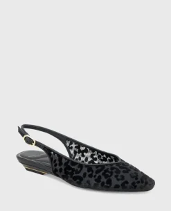 Berkette Leopard Flocked Mesh Slingback><noscript><img width=