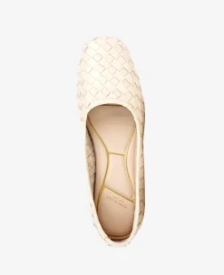 Birdie Woven Leather Pump><noscript><img width=