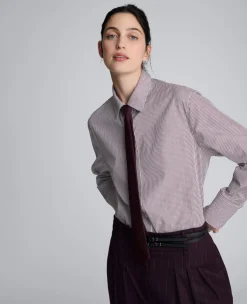 Boyfriend Button Down Shirt With Tie>Kenneth Cole Online