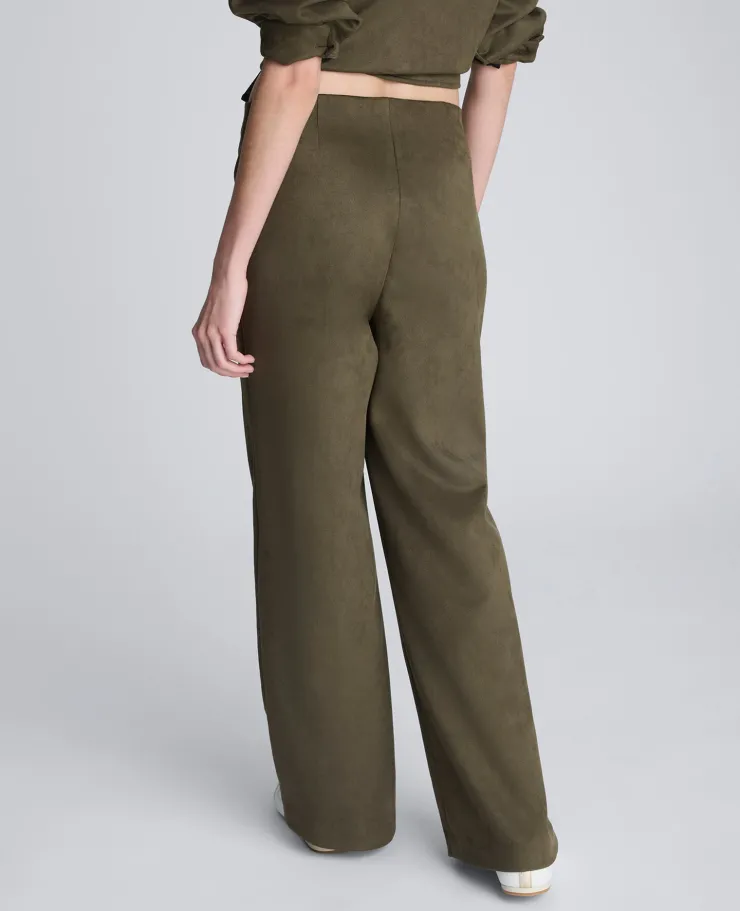 Brushed Scuba Pull On Wide Leg Pant>Kenneth Cole