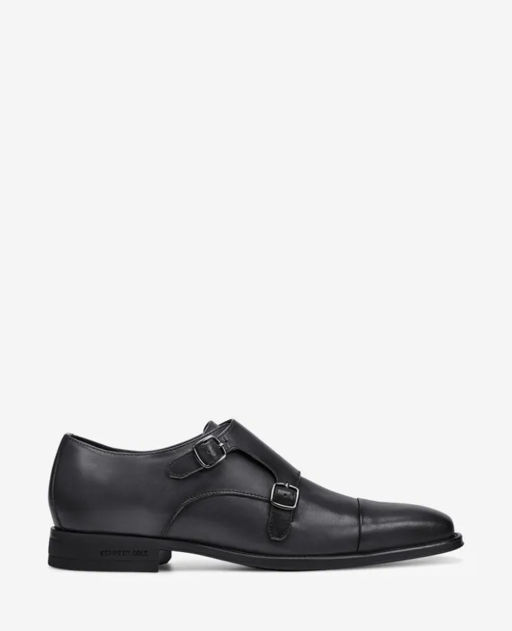 Charles Double Monk Strap Cap Toe Oxford>Kenneth Cole Clearance