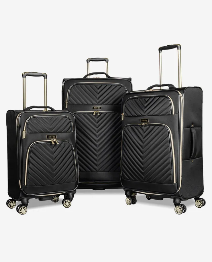 Chelsea Chevron Quilted Expandable Suitcase>Kenneth Cole Hot