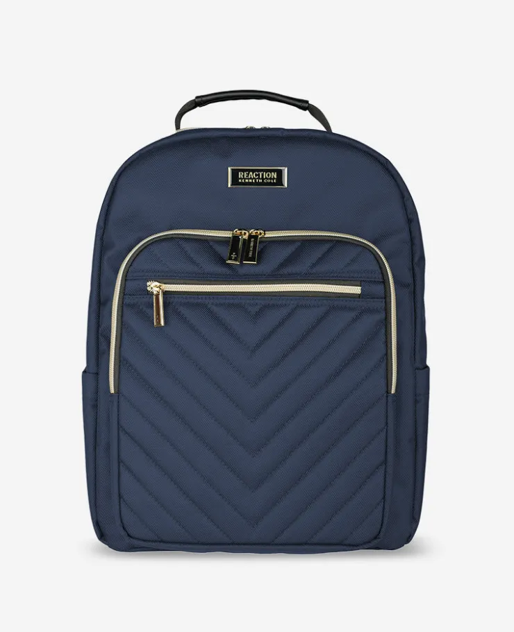 Chelsea 15.6-Inch Chevron Quilted Computer Backpack>Kenneth Cole Discount