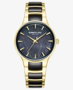 Classic Two Tone Bracelet Watch>Kenneth Cole