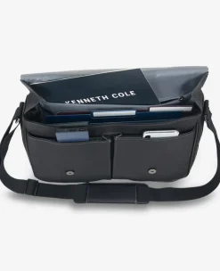 Columbian Leather Crossbody 15.6-Inch Laptop & Tablet Messenger Bag><noscript><img width=