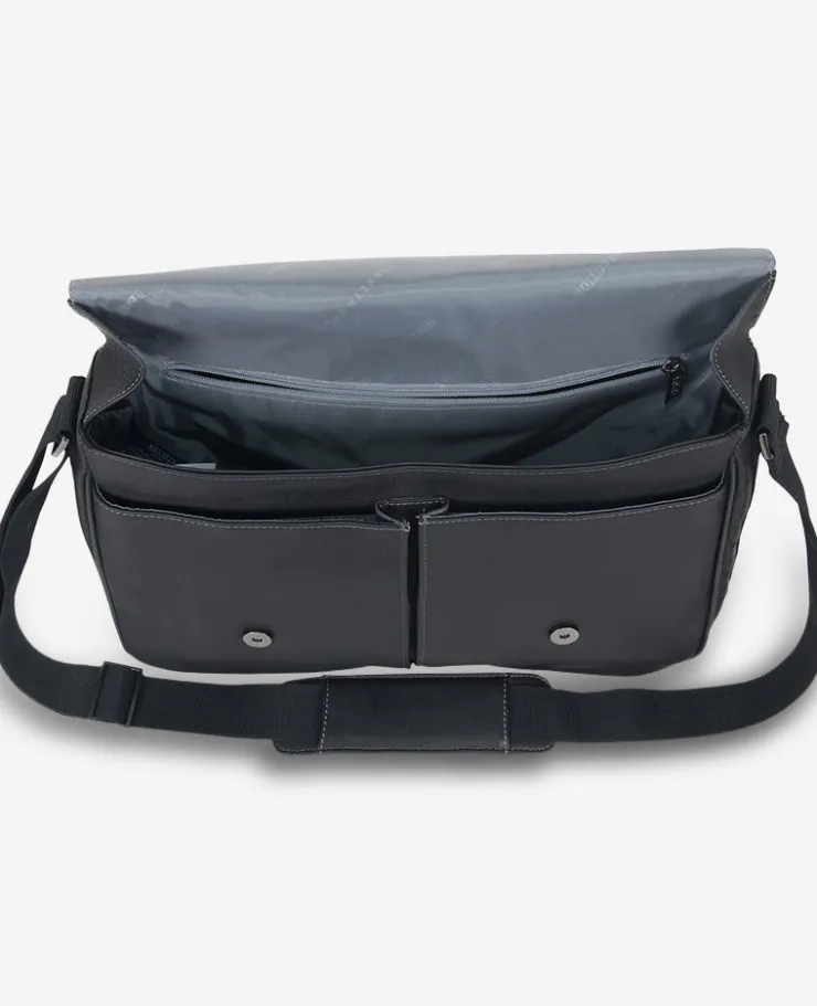 Columbian Leather Crossbody 15.6-Inch Laptop & Tablet Messenger Bag>Kenneth Cole Hot