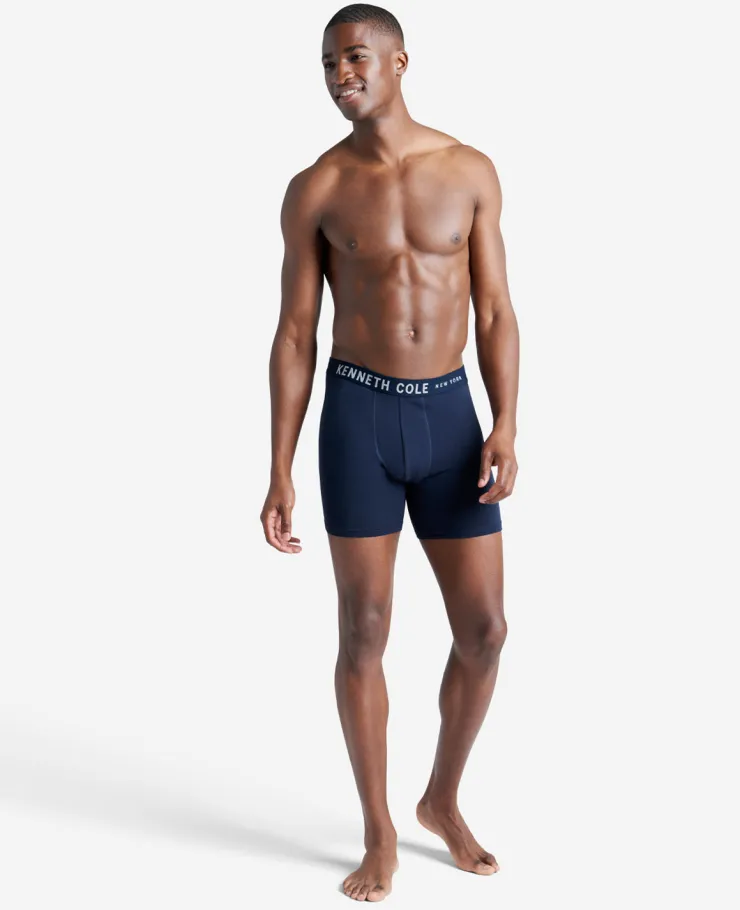 Cotton Modal Stretch Boxer Brief 3-Pack>Kenneth Cole Best