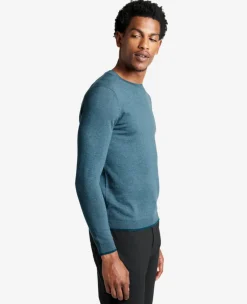Crew Neck Sweater with Tipping Details>Kenneth Cole Best