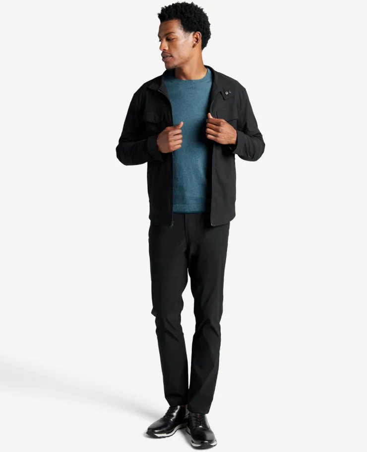 Crew Neck Sweater with Tipping Details>Kenneth Cole Best