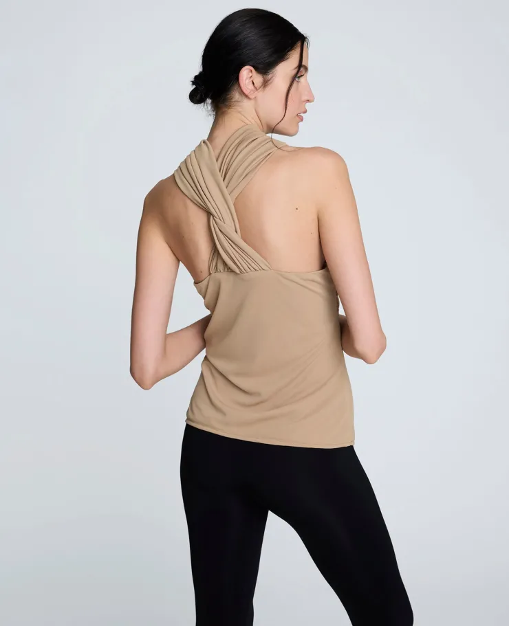 Criss Cross Neck Tank Top>Kenneth Cole