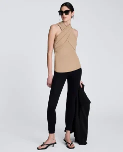 Criss Cross Neck Tank Top><noscript><img width=