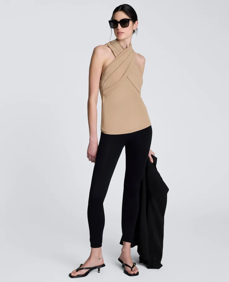 Criss Cross Neck Tank Top>Kenneth Cole