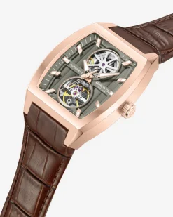 Curved Automatic Strap Watch><noscript><img width=