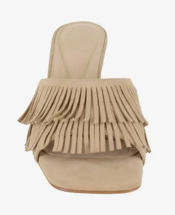 Darby Suede Fringe Heel><noscript><img width=