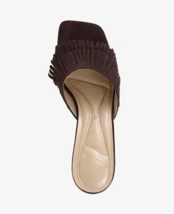 Darby Suede Fringe Heel><noscript><img width=