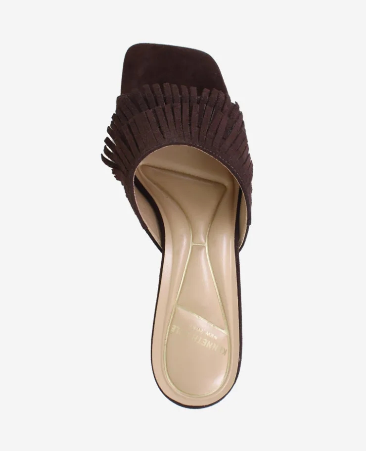 Darby Suede Fringe Heel>Kenneth Cole Online