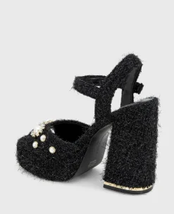 Dolly Charms Fabric Platform Sandal><noscript><img width=