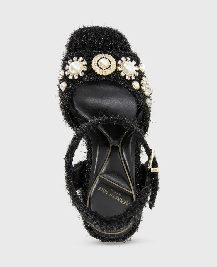 Dolly Charms Fabric Platform Sandal>Kenneth Cole Discount