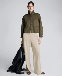 Faux Suede Pullover Wide Leg Pant><noscript><img width=