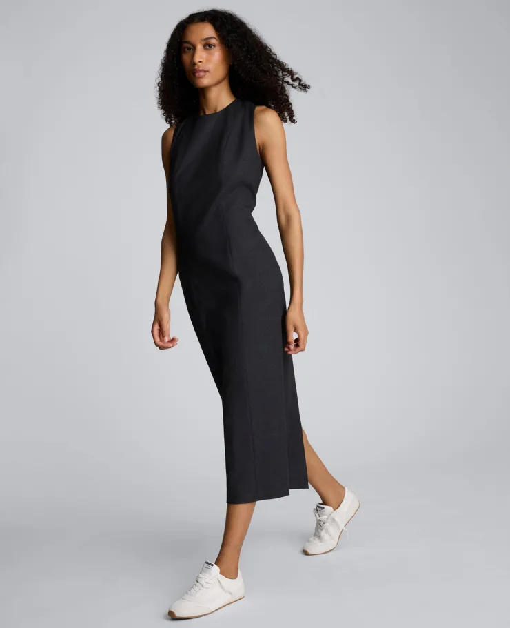 Flannel Midi Sheath Dress>Kenneth Cole Online
