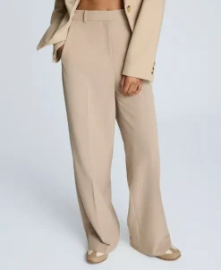 Fly Front High Rise Wide Leg Boyfriend Pant>Kenneth Cole Online