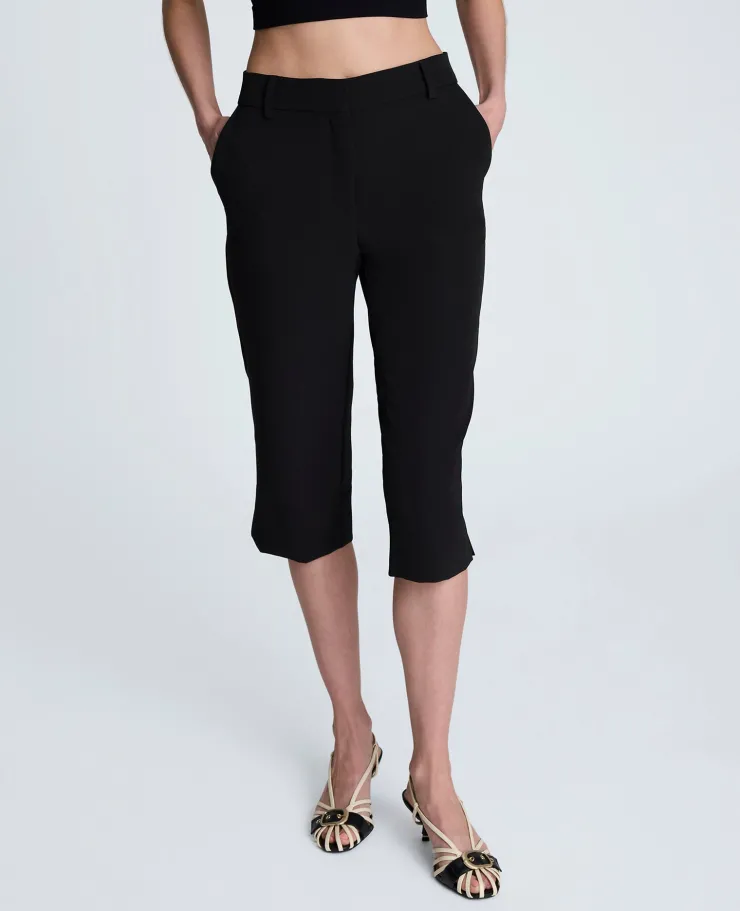Fly Front Invisible Zipper Pedal Pusher Pant>Kenneth Cole Sale