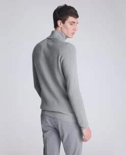 Foldover Turtleneck Sweater><noscript><img width=