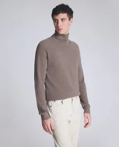 Foldover Turtleneck Sweater><noscript><img width=