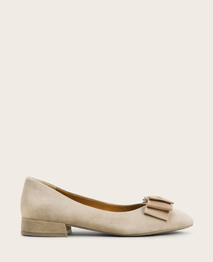 GENTLE SOULS - Atlas Suede Bow Flat>Kenneth Cole Sale