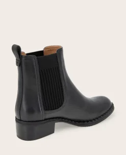 GENTLE SOULS - Best Leather Elastic Bootie><noscript><img width=
