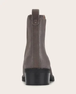 GENTLE SOULS - Best Suede Elastic Bootie><noscript><img width=