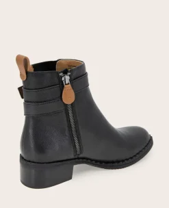 GENTLE SOULS - Bolton Leather Side Zip Boot><noscript><img width=