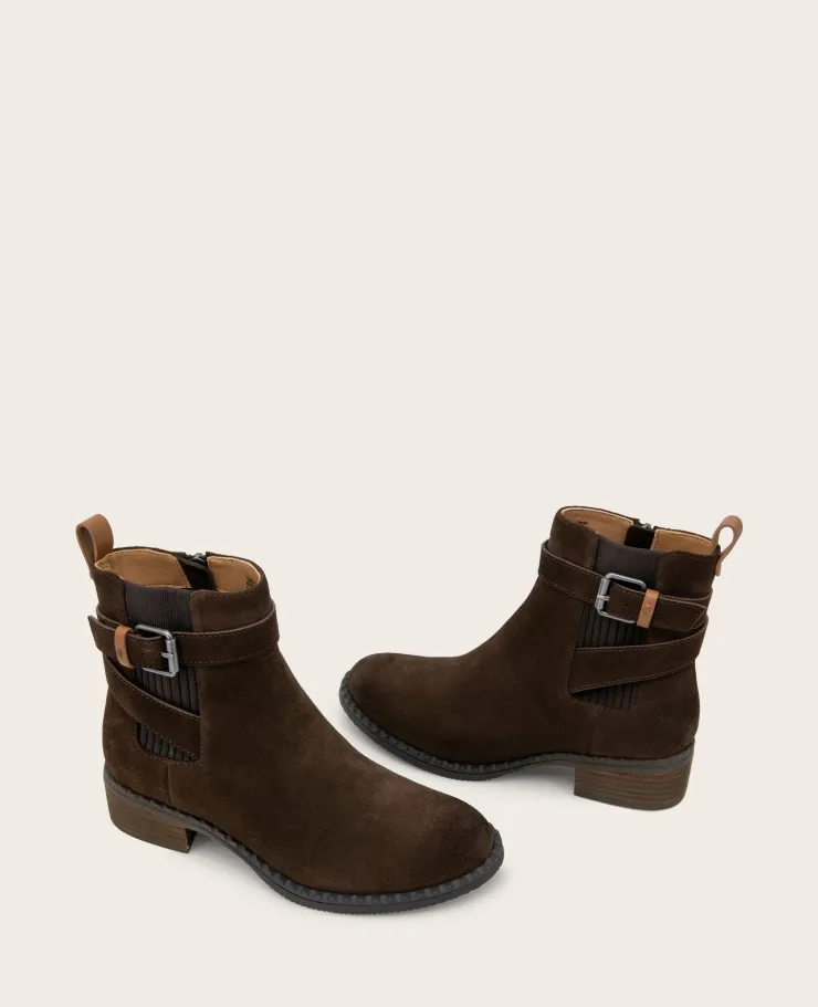 GENTLE SOULS - Bolton Suede Side Zip Boot>Kenneth Cole Clearance