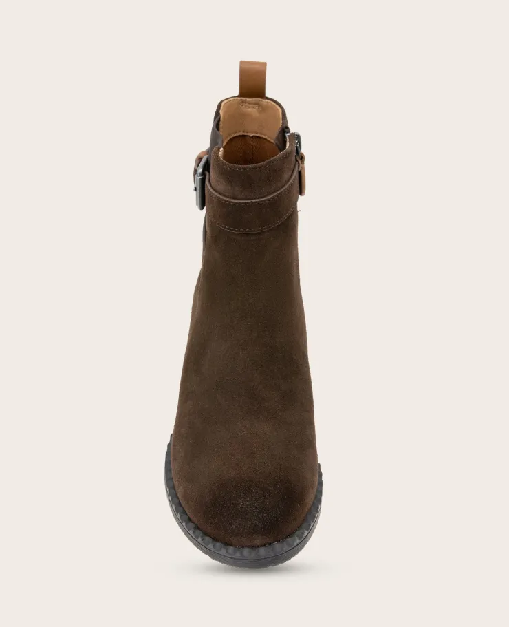 GENTLE SOULS - Bolton Suede Side Zip Boot>Kenneth Cole Clearance