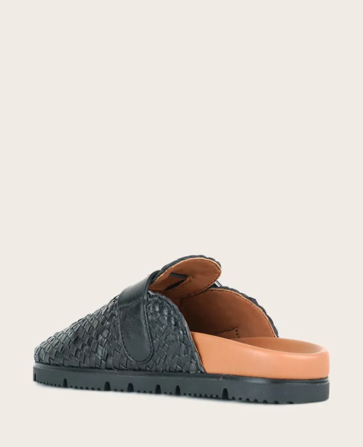 GENTLE SOULS - Brantley Buckle Woven Leather Mule>Kenneth Cole Best