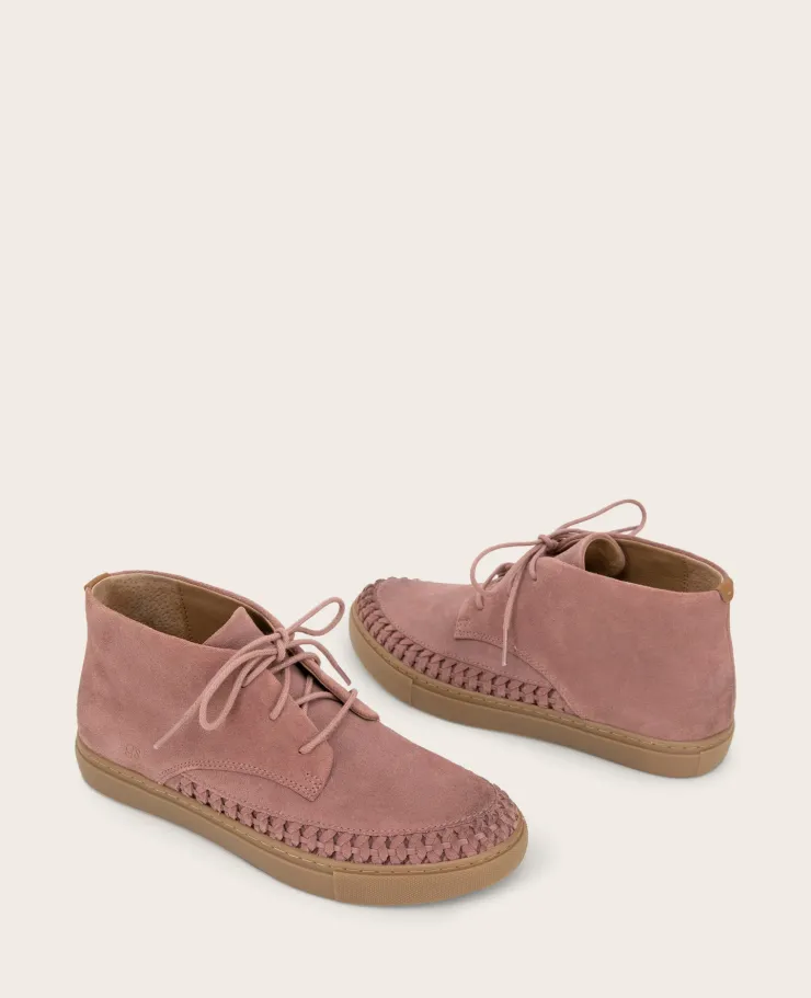 GENTLE SOULS - Cacti Suede Braid Detail Sneaker Bootie>Kenneth Cole Outlet