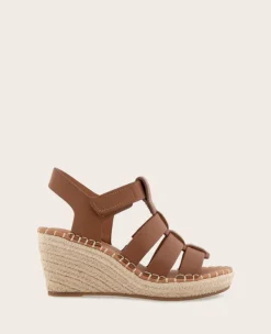 GENTLE SOULS - Capelin Leather Espadrille Wedge>Kenneth Cole New
