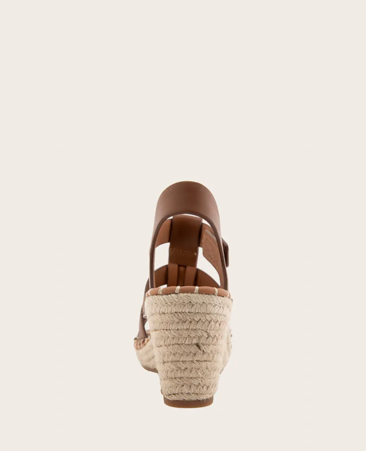 GENTLE SOULS - Capelin Leather Espadrille Wedge>Kenneth Cole New