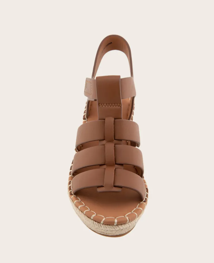 GENTLE SOULS - Capelin Leather Espadrille Wedge>Kenneth Cole New