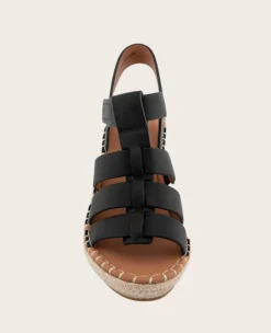 GENTLE SOULS - Capelin Leather Espadrille Wedge><noscript><img width=