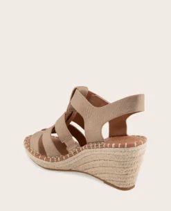GENTLE SOULS - Capelin Metallic Esparille Wedge><noscript><img width=