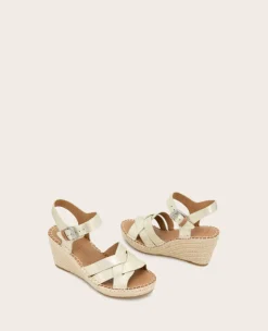 GENTLE SOULS - Caspian Leather Espadrille Wedge><noscript><img width=