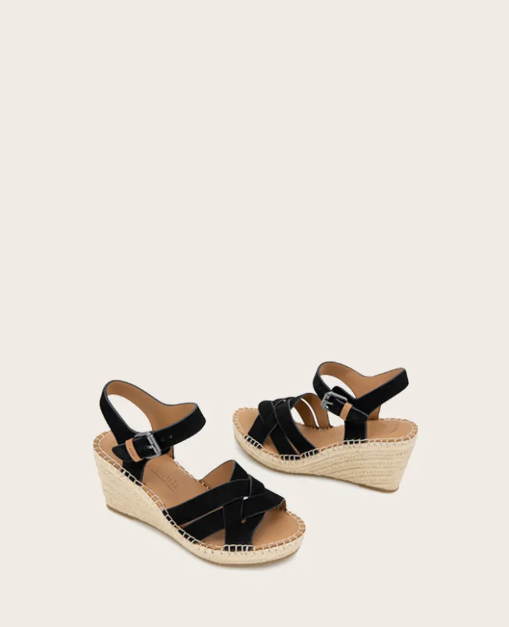 GENTLE SOULS - Caspian Nubuck Espadrille Wedge>Kenneth Cole Clearance