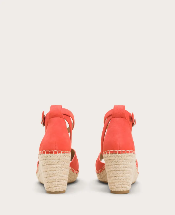GENTLE SOULS - Charli Suede X-Band Espadrille Wedge Sandal>Kenneth Cole Best