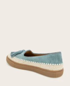 GENTLE SOULS - Citrus Tassel Suede Platform Slip On><noscript><img width=