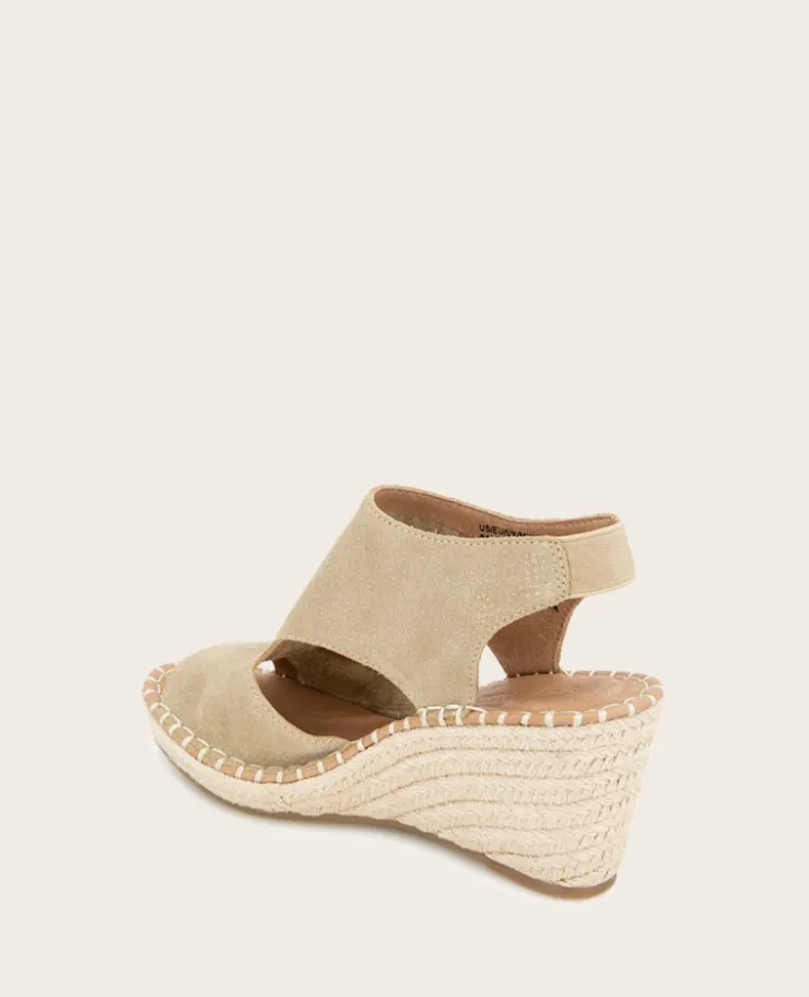 GENTLE SOULS - Cody Metallic Suede Espadrille Wedge>Kenneth Cole Hot