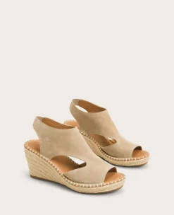 GENTLE SOULS - Cody Suede Espadrille Wedge><noscript><img width=
