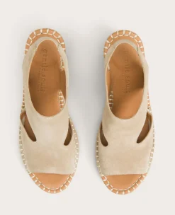 GENTLE SOULS - Cody Suede Espadrille Wedge><noscript><img width=